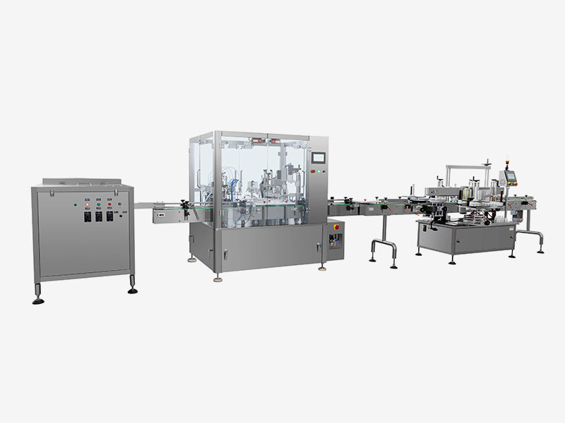 Machine de remplissage et de bouchage de gouttes oculaires