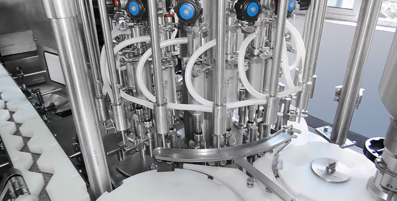 Machine de remplissage de suivi automatique des servies