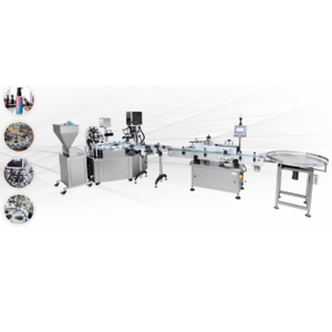 Machine de remplissage et de plafonnement de la crème de lotions ZHSR-B