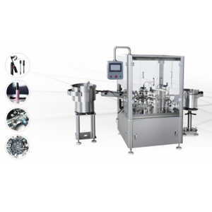 Machine de bouchage et de plafonnement du mascara ZHJM-40