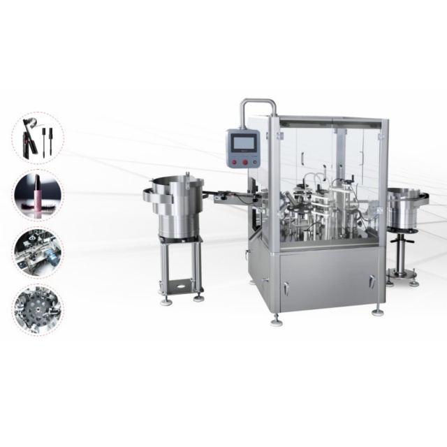 Machine de bouchage et de plafonnement du mascara ZHJM-40