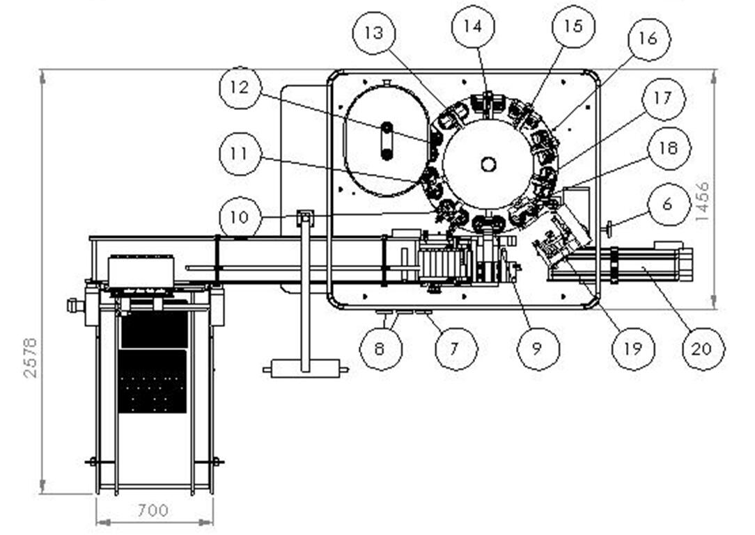 Machine de remplissage et de scellement automatique de tubes ZHF-160PRE