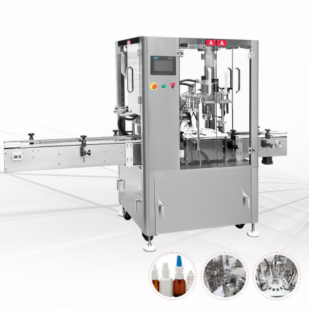 ZHGP-30 Machine de remplissage et de coiffage de bouteille de pulvérisation à haute efficacité